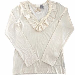 NWT GUESS Girls Youth Long Sleeve Top Tee Size XL (16)